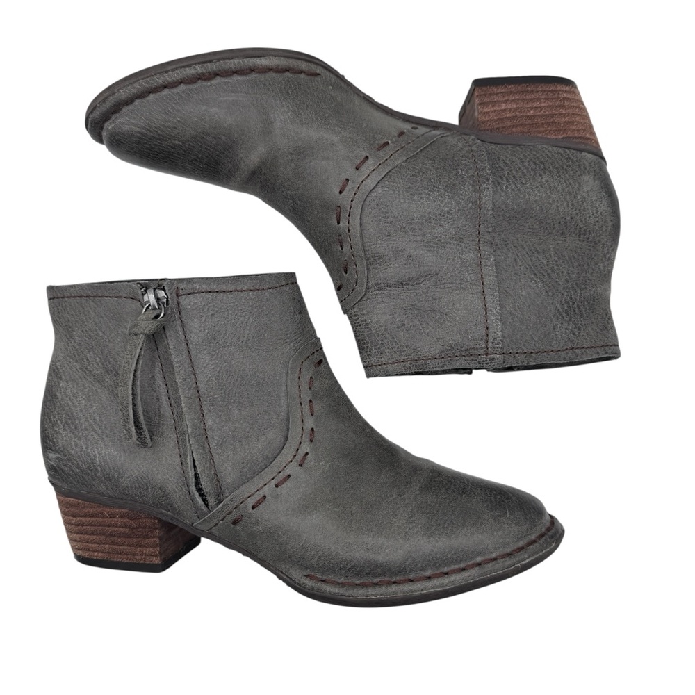 Giani Bernini Alvin Charcoal Ankle Booties